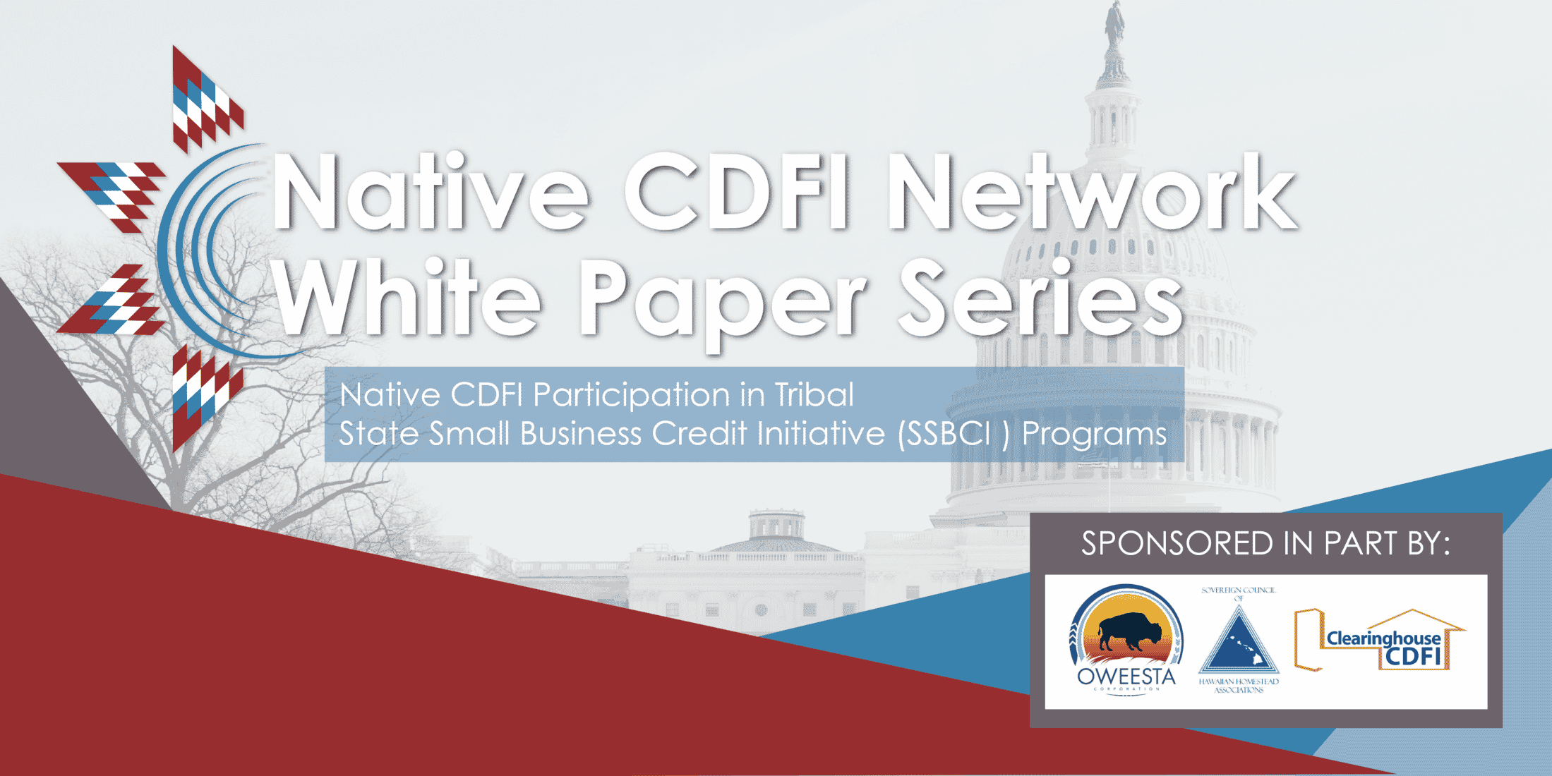 SSBCI White Papers Native CDFI